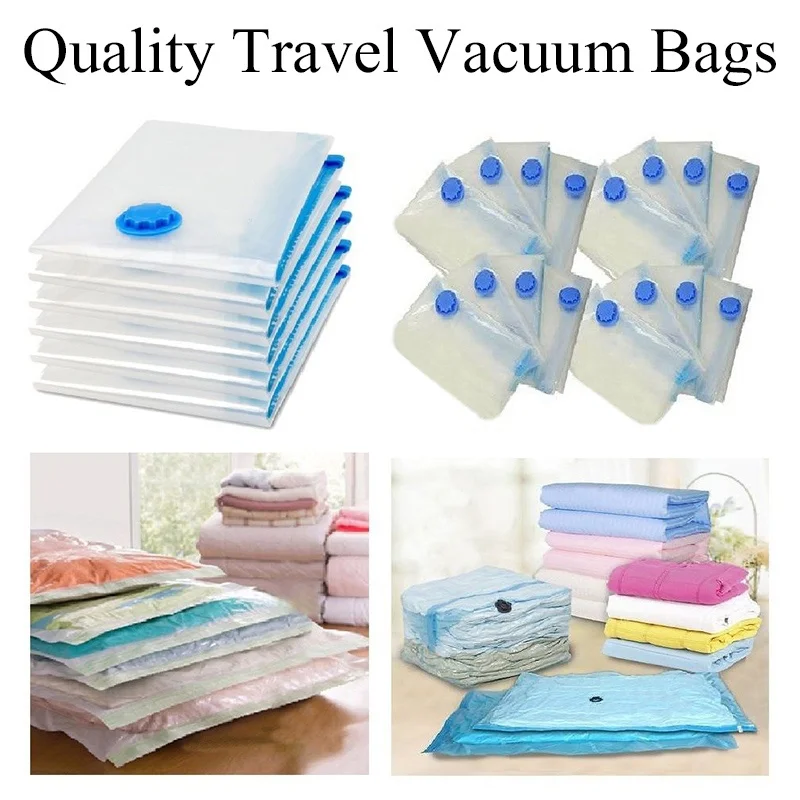 New Convenient Vacuum Bag Storage Organizer Transparent Clothes Organizer Seal Compressed Travel Saving Space Bags Package
New Convenient Vacuum Bag Storage Organizer Transparent Clothes Organizer Seal Compressed Travel Saving Space Bags Package