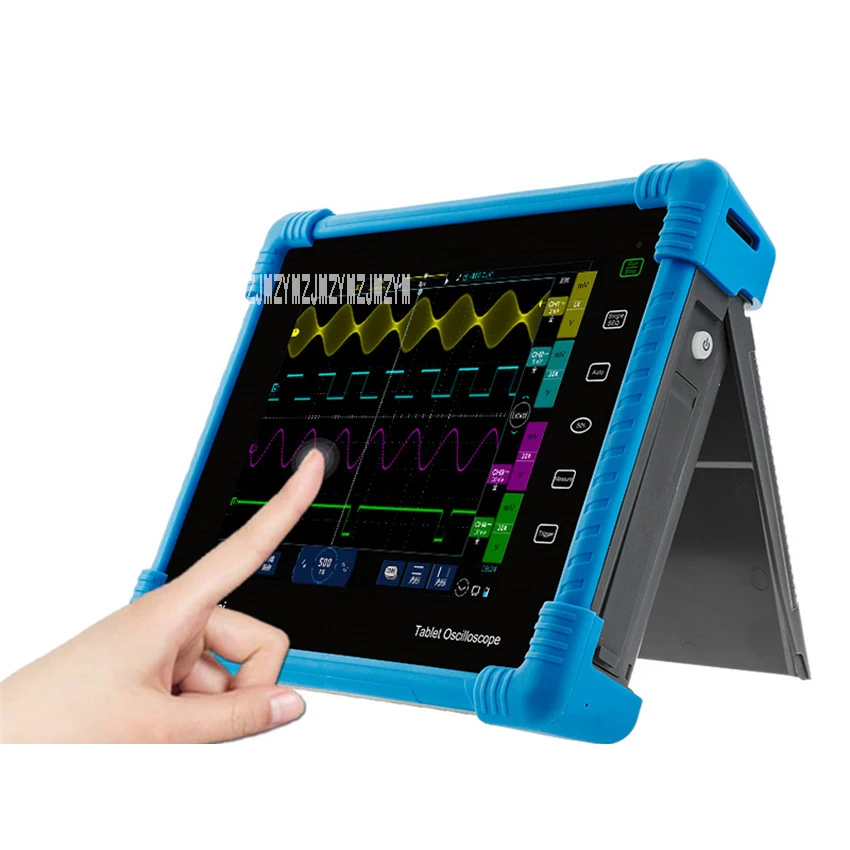 TO1102 Smart Tablet Oscilloscope Digital Scopemeter 2 CH Handhold Automotive Oscillometer 100Mhz Touch Control Osciloscopio
TO1102 Smart Tablet Oscilloscope Digital Scopemeter 2 CH Handhold Automotive Oscillometer 100Mhz Touch Control Osciloscopio