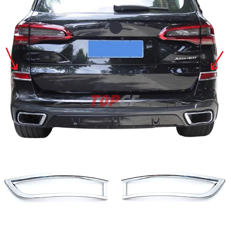 TOPCF для BMW New X5 2019-2021 автомобильный хромированный Стайлинг задние противотуманные фары противотумансветильник фара Крышка лампы отделка пол...
TOPCF для BMW New X5 2019-2021 автомобильный хромированный Стайлинг задние противотуманные фары противотумансветильник фара Крышка лампы отделка пол...