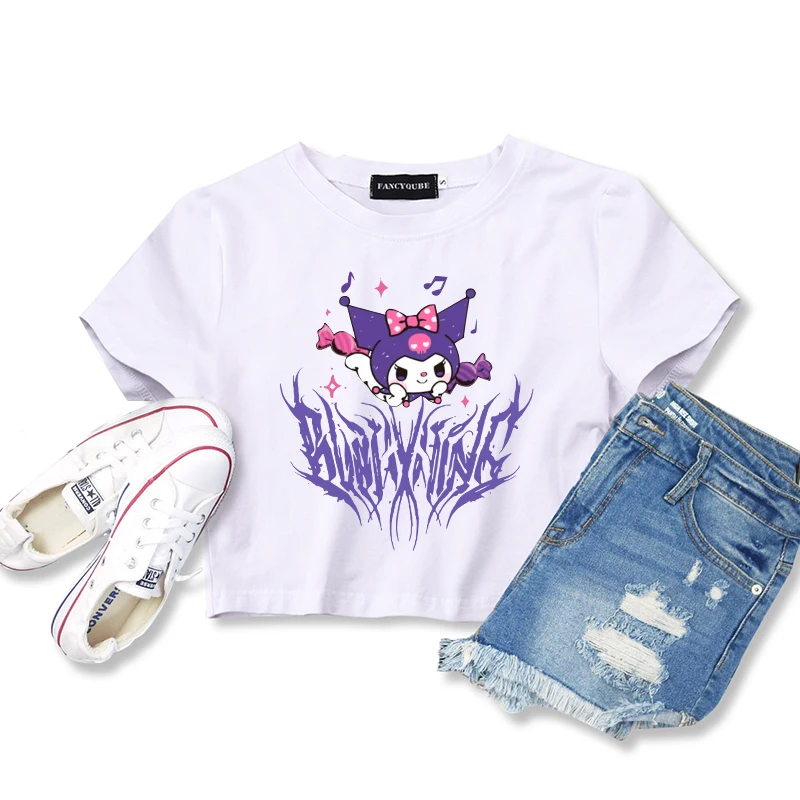 Goth T-shirt Women Cropped Tops Printed Kawaii T Shirts Black Short Sleeve Bodycon Harajuku Tee Shirts Gothic Basic Top Female
Goth T-shirt Women Cropped Tops Printed Kawaii T Shirts Black Short Sleeve Bodycon Harajuku Tee Shirts Gothic Basic Top Female