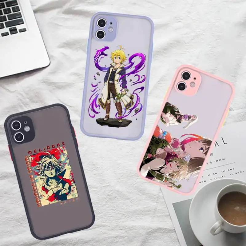 anime seven deadly sins Phone Case For iPhone 12 11 Mini Pro XR XS Max 7 8 Plus X Matte transparent Gray Back Cover
anime seven deadly sins Phone Case For iPhone 12 11 Mini Pro XR XS Max 7 8 Plus X Matte transparent Gray Back Cover