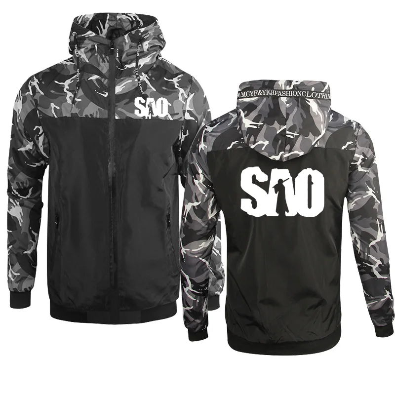 New Spring Autumn SAO Sword Art Men's hoodie high quality Cotton Harajuku Hip Hop Fleece Hoody Zipper jacket Clothing
New Spring Autumn SAO Sword Art Men's hoodie high quality Cotton Harajuku Hip Hop Fleece Hoody Zipper jacket Clothing