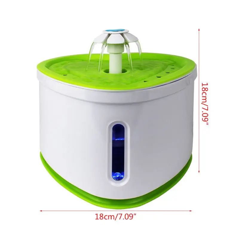 2L Led Dog Pet Drinker Automatic Electric USB Mute Cat Drinking Water Dispenser 
2L Led Dog Pet Drinker Automatic Electric USB Mute Cat Drinking Water Dispenser