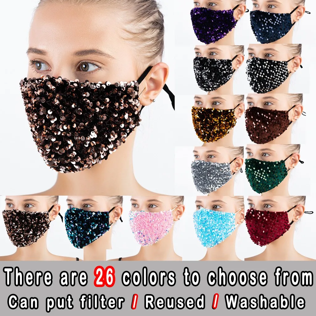 Can Put Filters Sequins Mask Cotton Dust Face Mask Reuse Face Mask Women Party Display Board Mask Washable Mouth Caps Masques
Can Put Filters Sequins Mask Cotton Dust Face Mask Reuse Face Mask Women Party Display Board Mask Washable Mouth Caps Masques