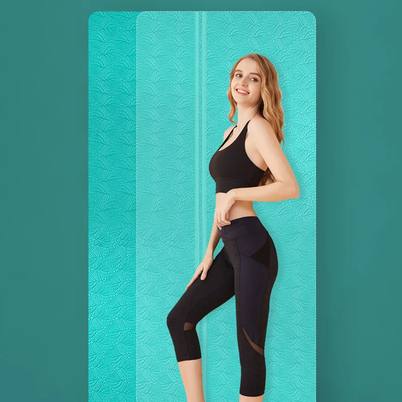 Fashion Luxury Yoga Mat Home Gym Accessories Exercise Yoga Mat Soundproof Profesional Tapete De Yoga Fitness Equipment DI50YJD
Fashion Luxury Yoga Mat Home Gym Accessories Exercise Yoga Mat Soundproof Profesional Tapete De Yoga Fitness Equipment DI50YJD