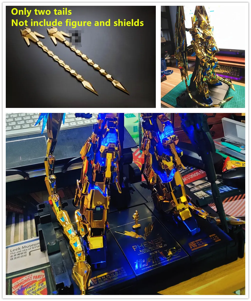 MGJ model Tail miodified parts for RX-0-03 1/60 PG Unicorn 3 Phenex shields DM040 
MGJ model Tail miodified parts for RX-0-03 1/60 PG Unicorn 3 Phenex shields DM040