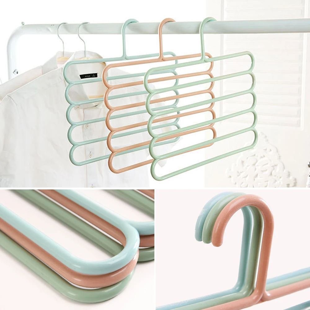 5 Layers Pants Hangers Holders MultiFunctional Trousers Hanger Storage Rack Clothes Hanger Space Saver Wardrobe Closet Organizer
5 Layers Pants Hangers Holders MultiFunctional Trousers Hanger Storage Rack Clothes Hanger Space Saver Wardrobe Closet Organizer