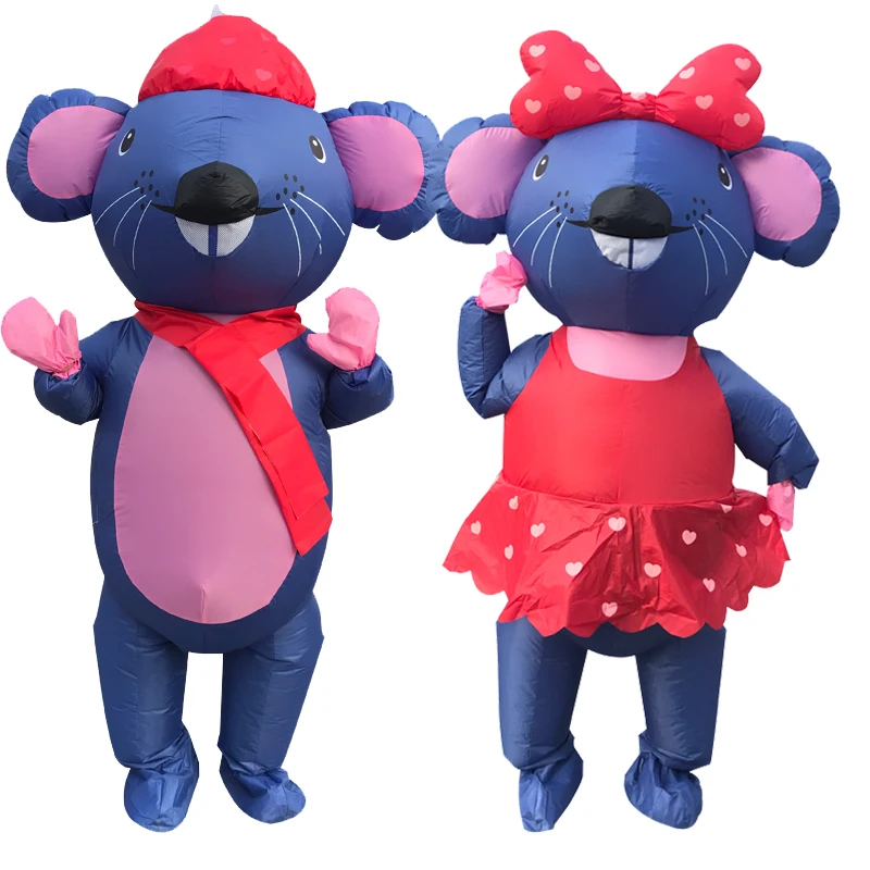 Couple Infatable Costumes Animal Female Rat Halloween Cosplay Costume Mouse Mascot Party Wedding Role Play Disfraz for Men
Couple Infatable Costumes Animal Female Rat Halloween Cosplay Costume Mouse Mascot Party Wedding Role Play Disfraz for Men