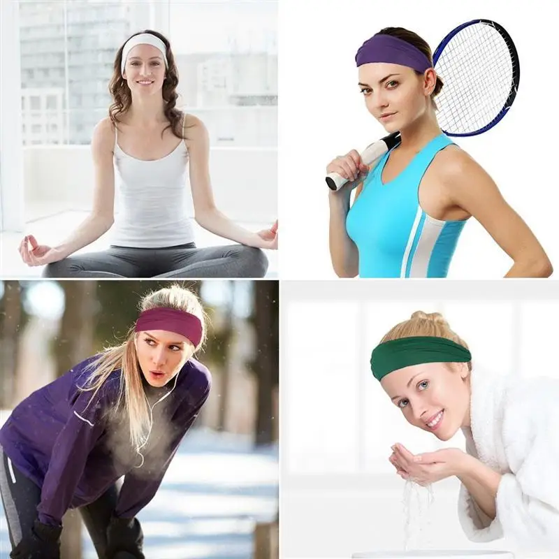 Elastic Wide Headband Non-Slip Breathable Sweatband Sports Headbands Women And Men Fashion For Running Hiking Fitness And Yoga
Elastic Wide Headband Non-Slip Breathable Sweatband Sports Headbands Women And Men Fashion For Running Hiking Fitness And Yoga