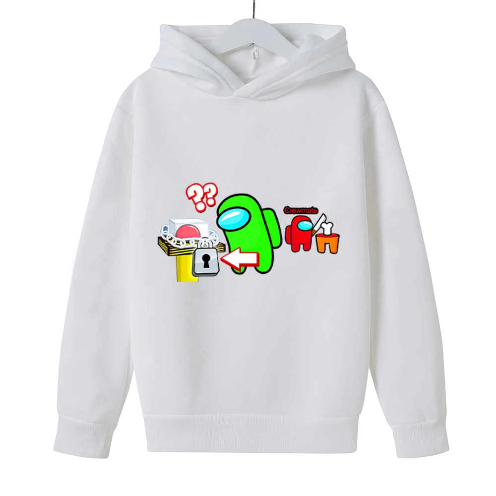 Fashion Game Among Us Hoodies Kids Hot Boys' Clothes Children's Clothing Long Sleeve Casual Sweatshirt Costume Warm Costume
Fashion Game Among Us Hoodies Kids Hot Boys' Clothes Children's Clothing Long Sleeve Casual Sweatshirt Costume Warm Costume