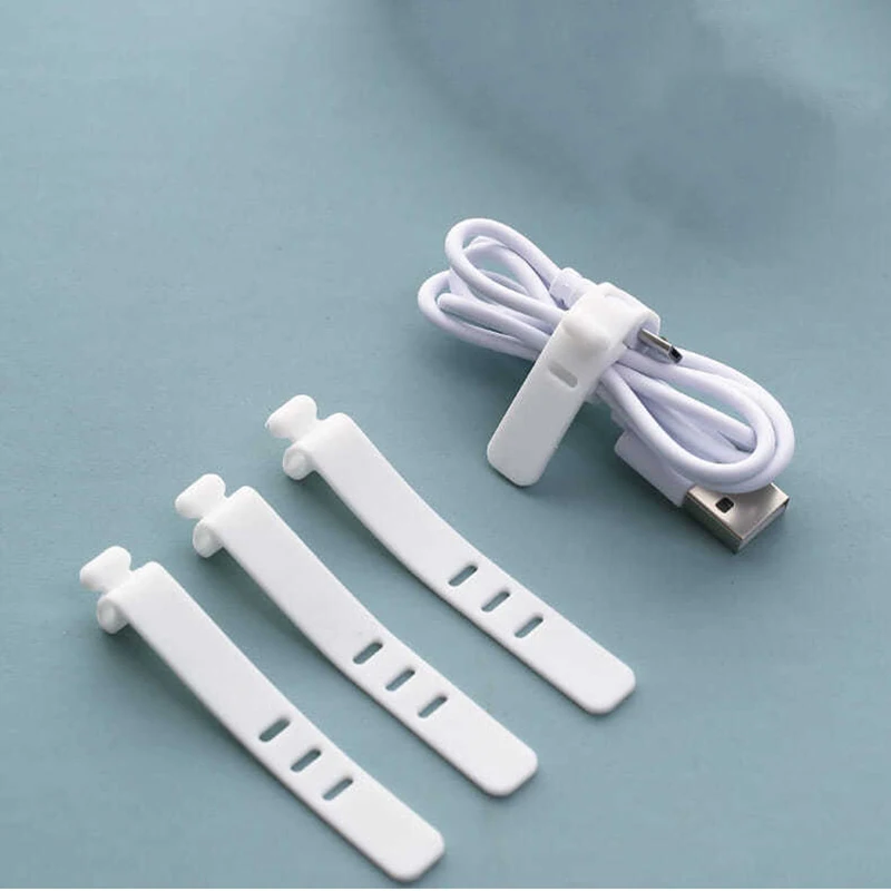 10Pcs USB Cable Winder Organizer Home Harness Finishing Fixed Cables Computer Power Wire Tie Cable Management
10Pcs USB Cable Winder Organizer Home Harness Finishing Fixed Cables Computer Power Wire Tie Cable Management
