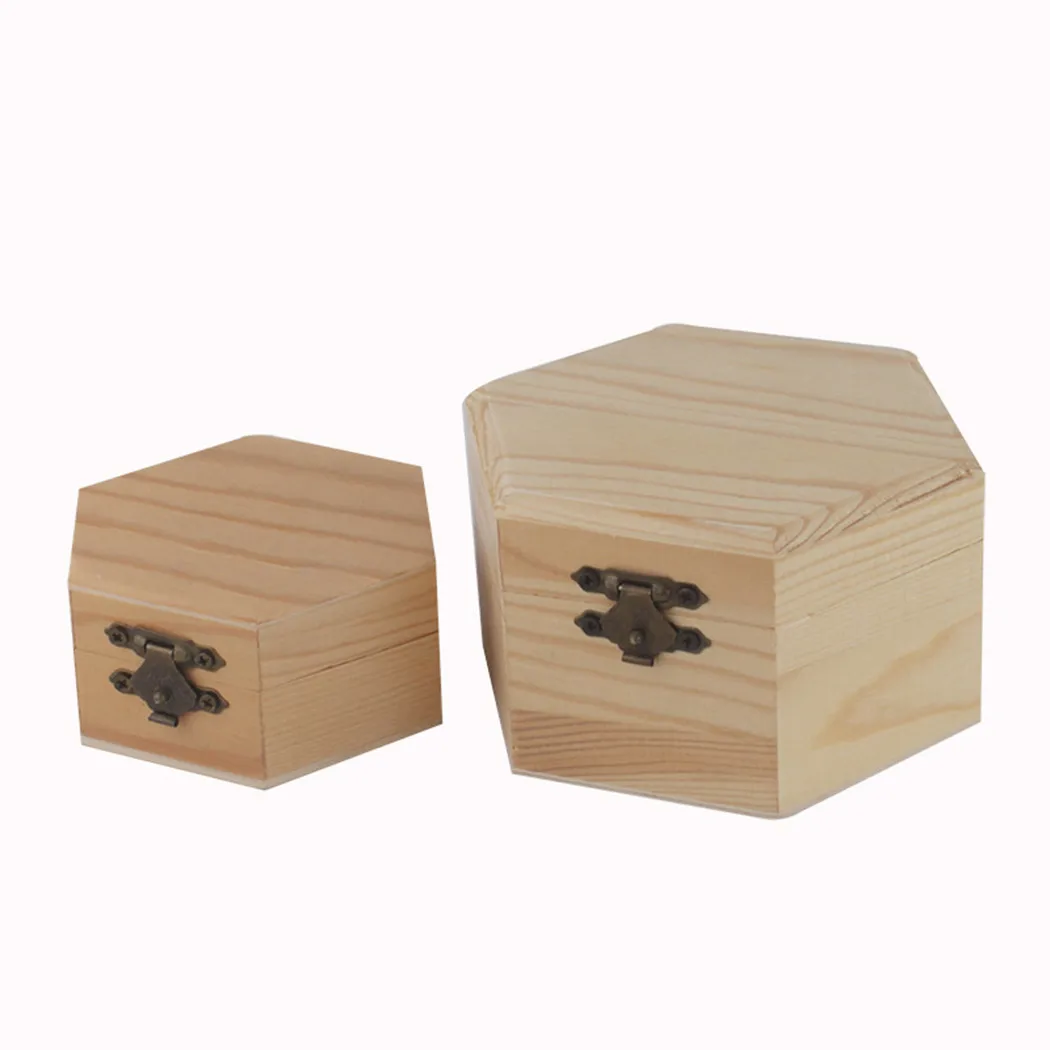 1Pc New Fashion Simple Portable Hexagonal Shaped Wooden Storage Box Jewelry Wedding Gift Box Holder Jewelry Display
1Pc New Fashion Simple Portable Hexagonal Shaped Wooden Storage Box Jewelry Wedding Gift Box Holder Jewelry Display