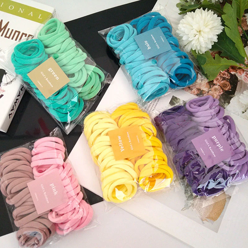 Children Ponytail Holder Hair Rope Kids Hair Accessories 50Pcs/Set Girls Colorful Nylon Elastic Hair Loop Scrunchie Headwear
Children Ponytail Holder Hair Rope Kids Hair Accessories 50Pcs/Set Girls Colorful Nylon Elastic Hair Loop Scrunchie Headwear