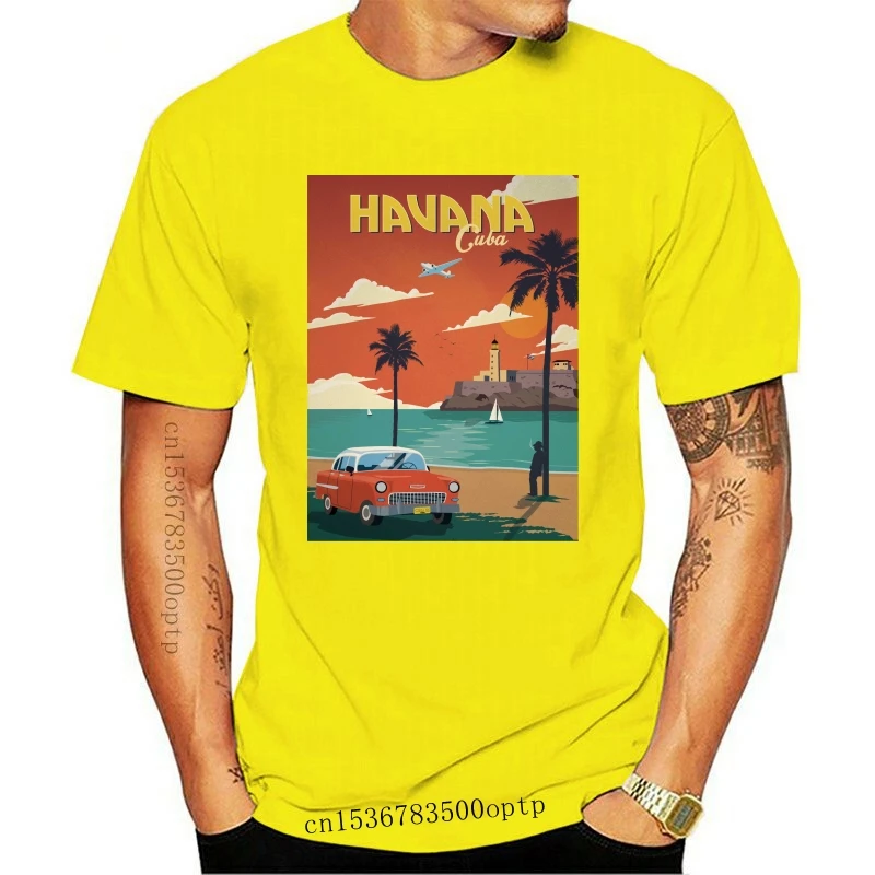 New Havana Cuba Poster Unisex T Shirt Popular Tee Shirt 
New Havana Cuba Poster Unisex T Shirt Popular Tee Shirt