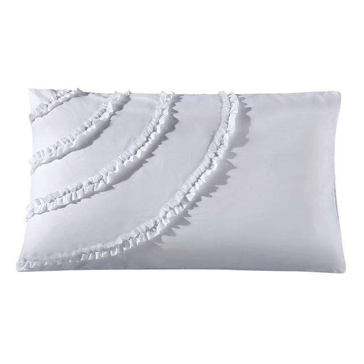 Exquisite And Luxurious Lace Design Duvet Cover Set Queen King Size Bedding Set In White Grey Color
Exquisite And Luxurious Lace Design Duvet Cover Set Queen King Size Bedding Set In White Grey Color