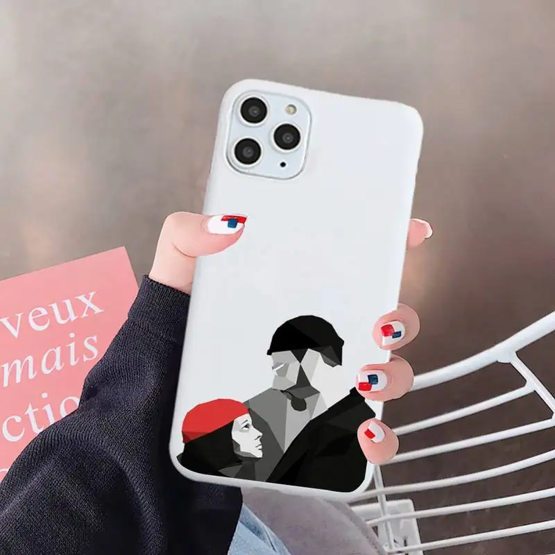 Movie Leon And Mathilda Phone Case White Candy Color for iPhone 6 7 8 11 12 s mini pro X XS XR MAX Plus
Movie Leon And Mathilda Phone Case White Candy Color for iPhone 6 7 8 11 12 s mini pro X XS XR MAX Plus