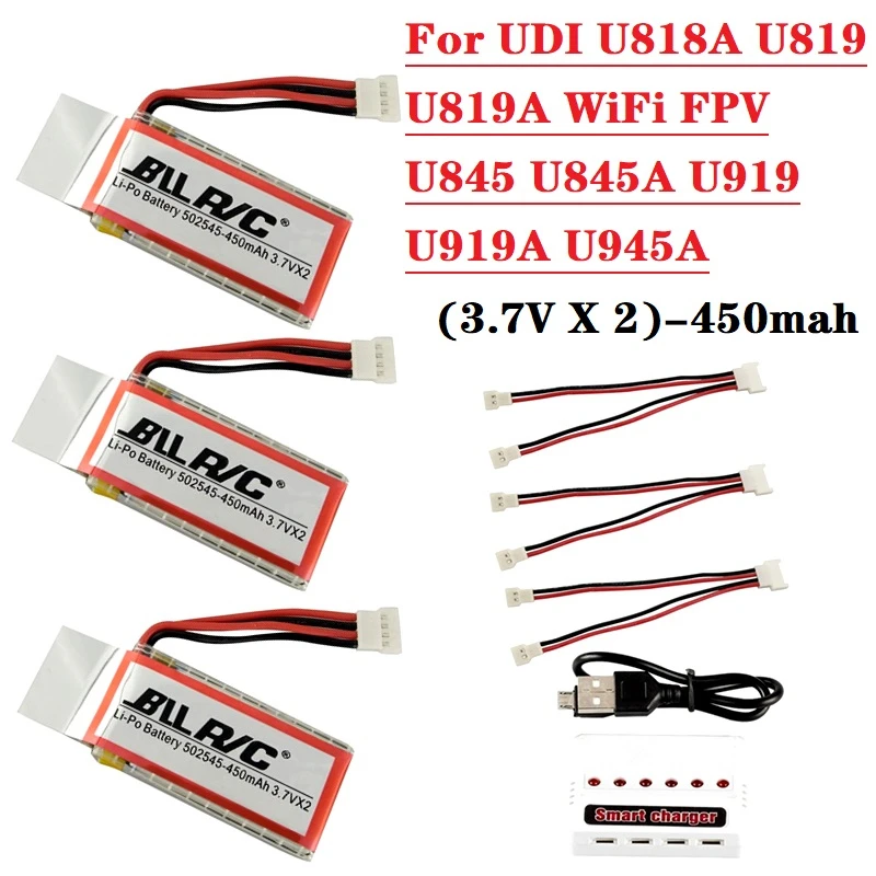 Аккумулятор Lipo 7,4 в 450 мАч и зарядное устройство для U818A U819 U819A WiFi FPV U845 U845A U919 U919A U945A RC вертолет 3D Flip, запасные части
Аккумулятор Lipo 7,4 в 450 мАч и зарядное устройство для U818A U819 U819A WiFi FPV U845 U845A U919 U919A U945A RC вертолет 3D Flip, запасные части