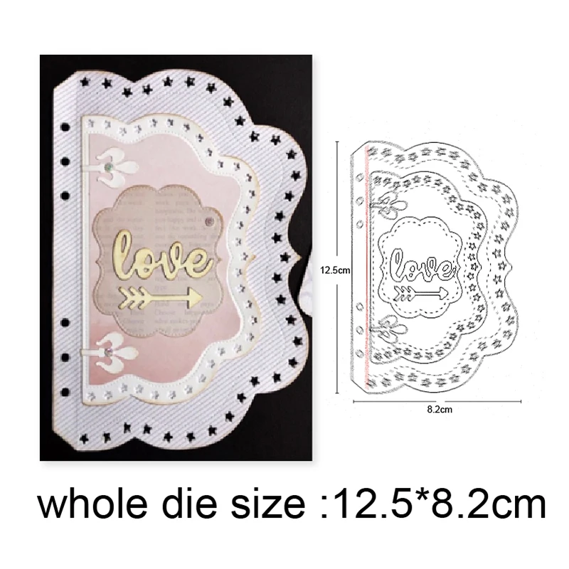 Metal Cutting Dies backfround frame for Card Making DIY Scrapbooking Album Decor Paper Craft Stencil Die
Metal Cutting Dies backfround frame for Card Making DIY Scrapbooking Album Decor Paper Craft Stencil Die
