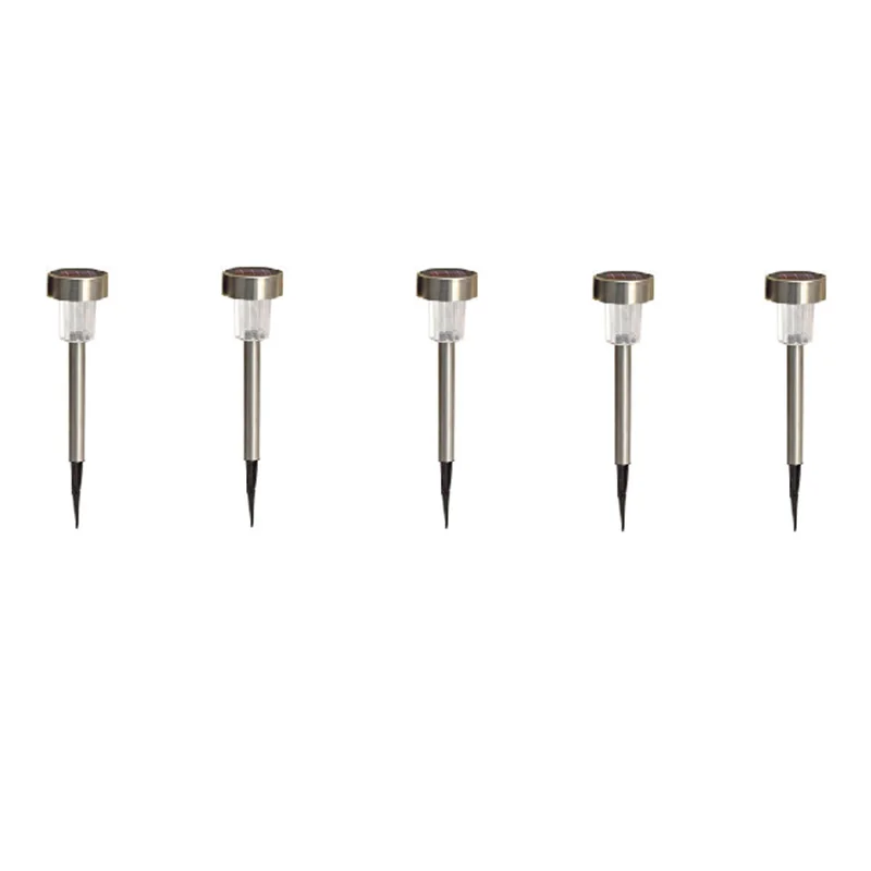 5 Pcs Stainless Steel Solar Lawn Lights, LED Garden Lights, Garden Decorative Lights, Waterproof Street Landscape Lights
5 Pcs Stainless Steel Solar Lawn Lights, LED Garden Lights, Garden Decorative Lights, Waterproof Street Landscape Lights