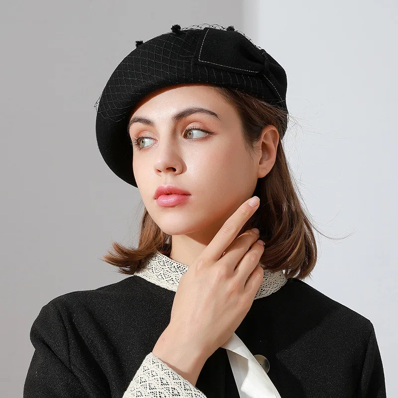 New autumn and winter wool beret women's fashion cold hat British retro painter hat beret winter hat
New autumn and winter wool beret women's fashion cold hat British retro painter hat beret winter hat