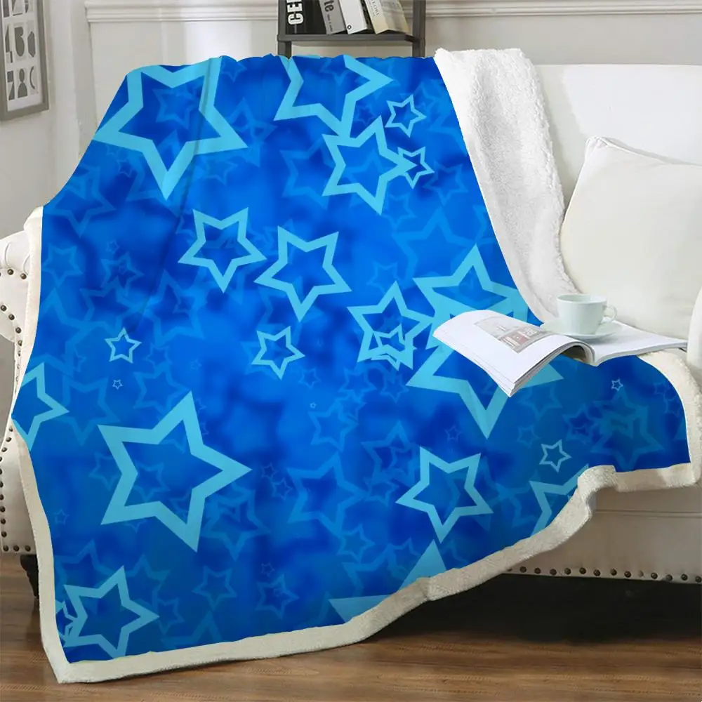 NKNK Dark Blue Blankets Star Blankets For Beds Abstract 3D Print Harajuku Bedspread For Bed Sherpa Blanket Fashion Vintage
NKNK Dark Blue Blankets Star Blankets For Beds Abstract 3D Print Harajuku Bedspread For Bed Sherpa Blanket Fashion Vintage