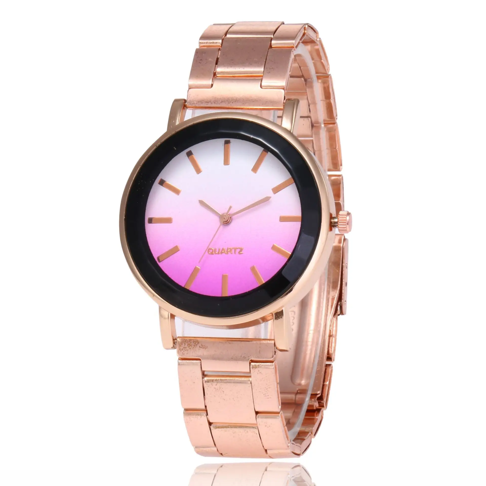 New Arrivals Popular Contrast Color Dial Fashion Women's Steel Belts Watch Simple Measuring Female Students Quartz Wristwatch
New Arrivals Popular Contrast Color Dial Fashion Women's Steel Belts Watch Simple Measuring Female Students Quartz Wristwatch
