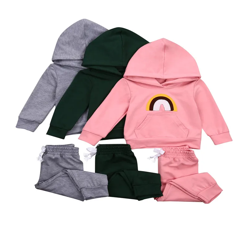 1-6T Two-piece Set Baby Hooded Top, Lace-up Pants, Casual V-Collar Long Sleeves Rainbow Patchwork Top Jogger Sports Trousers
1-6T Two-piece Set Baby Hooded Top, Lace-up Pants, Casual V-Collar Long Sleeves Rainbow Patchwork Top Jogger Sports Trousers