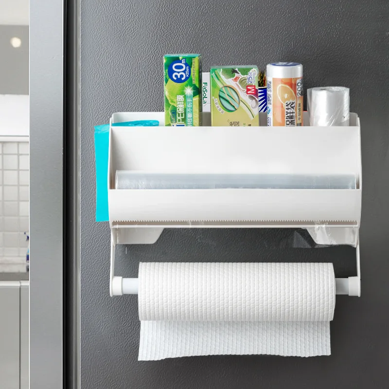Film Cutter Household Kitchen Supplies Cutting Box Storage Rack Plastic Food Wrap Dispenser for Home CANQ889
Film Cutter Household Kitchen Supplies Cutting Box Storage Rack Plastic Food Wrap Dispenser for Home CANQ889