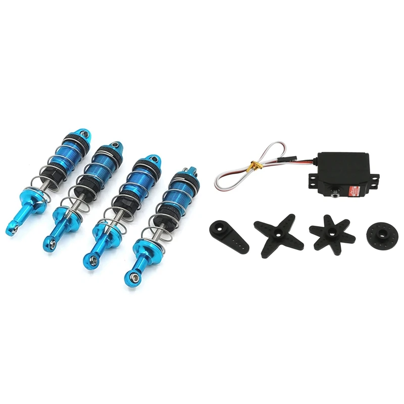 For MN86 MN86S MN86K MN86KS MN G500 Adjustable Oil All Metal Shock Absorbers Damper Blue & 25G Metal Gear Servo
For MN86 MN86S MN86K MN86KS MN G500 Adjustable Oil All Metal Shock Absorbers Damper Blue & 25G Metal Gear Servo