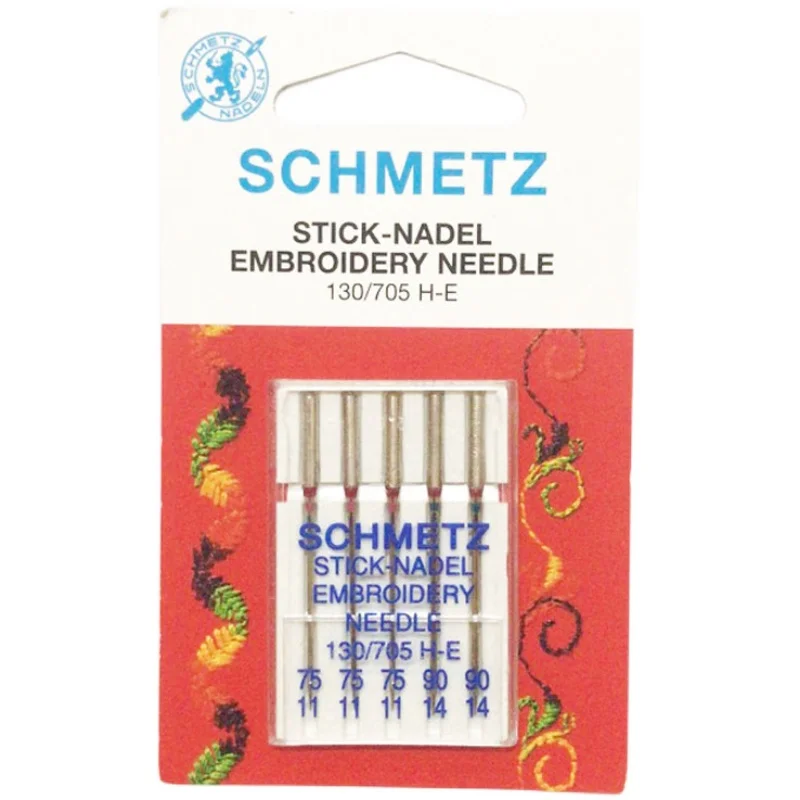 Germany Imported Schmetz 11# 14# Household Computer Embroidery Machine Needle
Germany Imported Schmetz 11# 14# Household Computer Embroidery Machine Needle