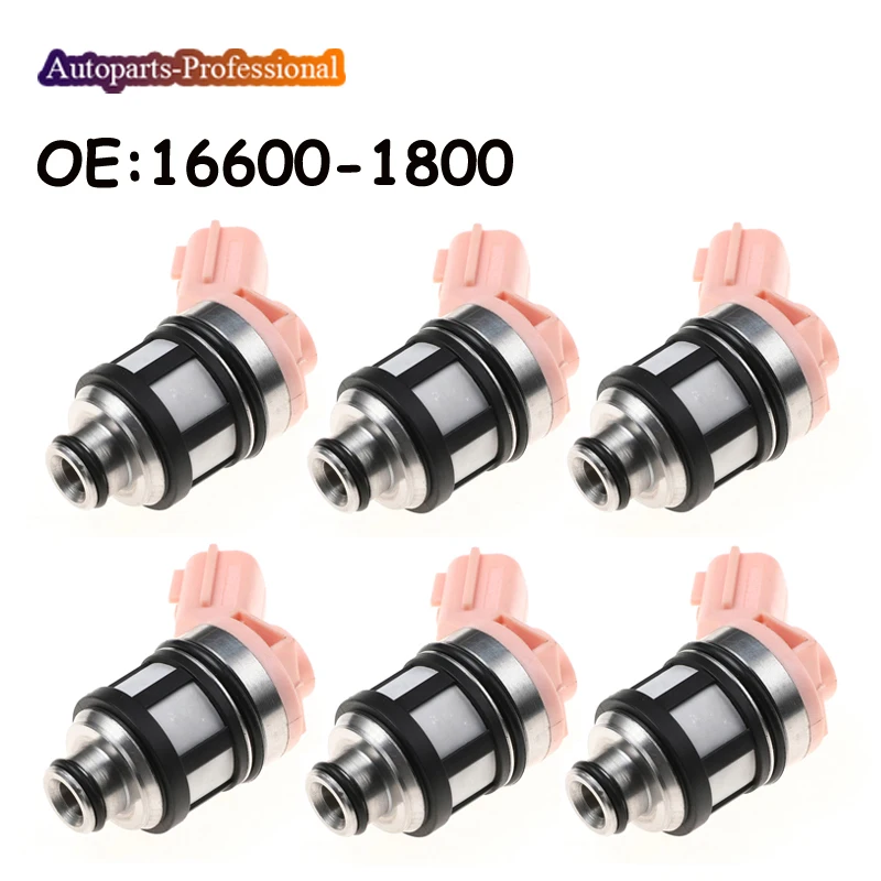6 шт. 16600-1800 166001800 166001801 для Nissan Navara D21 D22 3.0L VG30E Pathfinder 3.3L VG33E топливные инжекторы автомобильные аксессуары
6 шт. 16600-1800 166001800 166001801 для Nissan Navara D21 D22 3.0L VG30E Pathfinder 3.3L VG33E топливные инжекторы автомобильные аксессуары