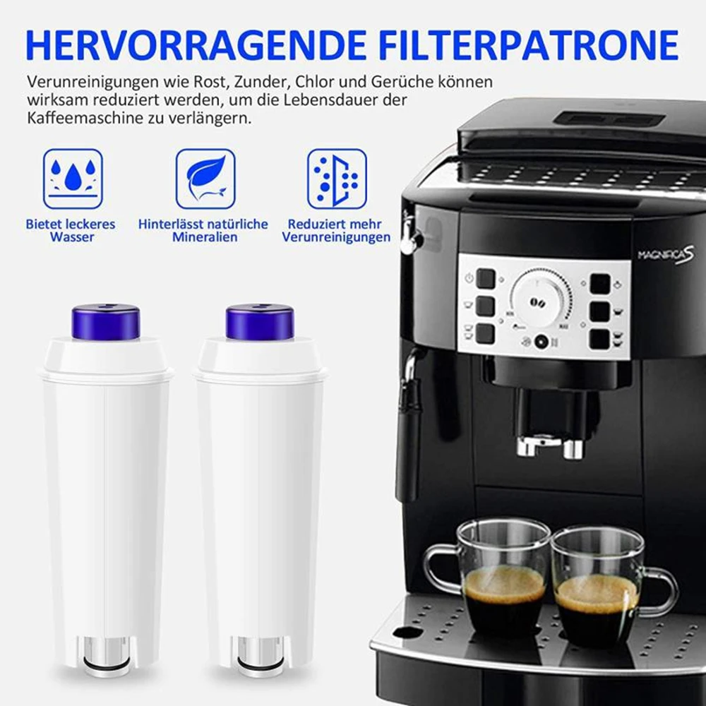 Сменный фильтр для кофе фильтра DeLonghi DLSC002 DLS C002 совместим с ECAM ESAM ETAM BCO EC680 EC800 2