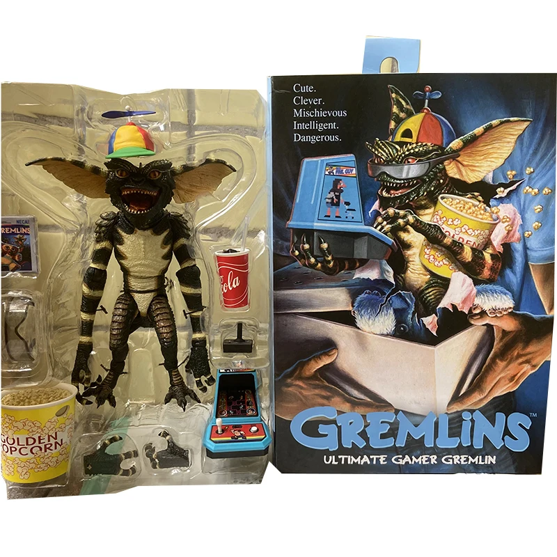 

NECA Gremlins Figure Elf Little Monsters Ultimate Deluxe Edition Joint Movable Gremlins Action Figure Toys Gift 18cm