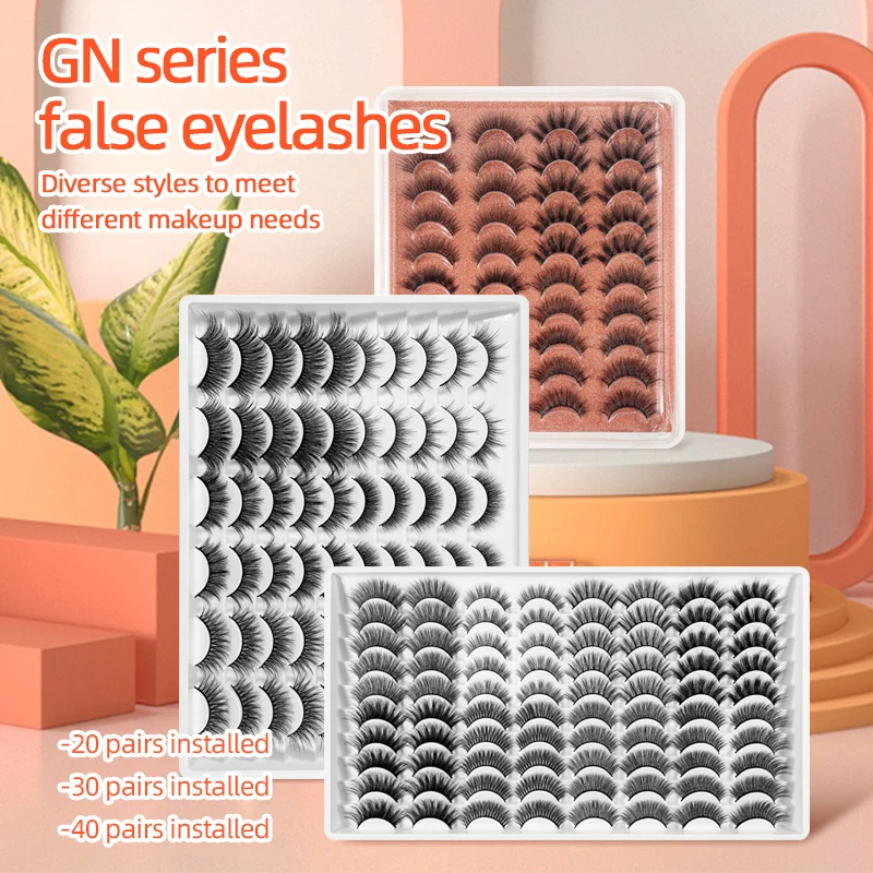 20 30 40Pairs Dramatic False Eyelashes Faux Cils Makeup Wholesale 3D Mink Lashes Natural Eyelashes 25MM Fake Eyelash Extension
20 30 40Pairs Dramatic False Eyelashes Faux Cils Makeup Wholesale 3D Mink Lashes Natural Eyelashes 25MM Fake Eyelash Extension