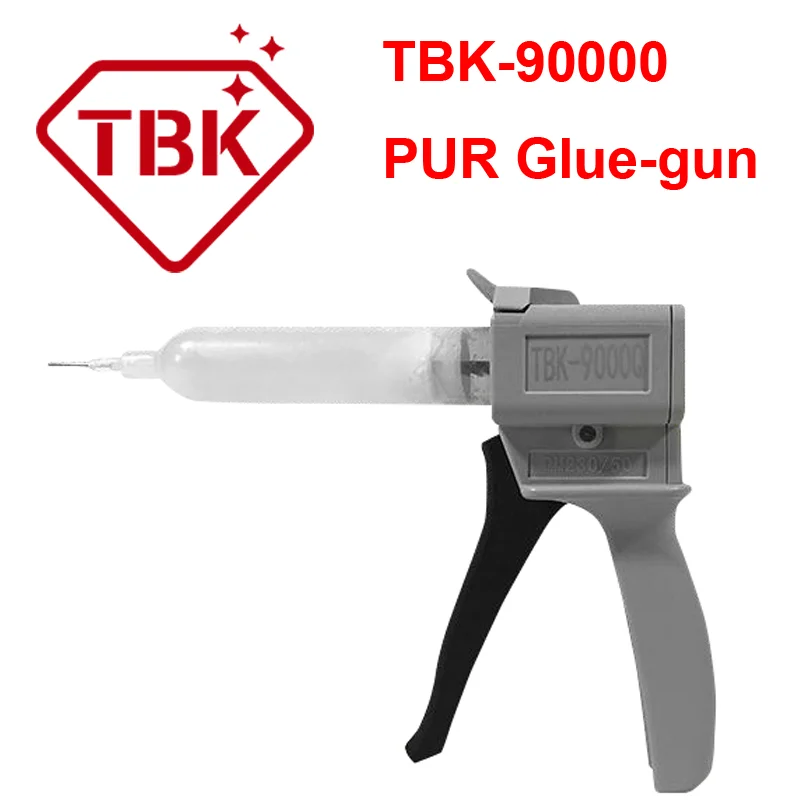TBK-90000 Glue-Gun and PUR Glue for Edge Displays or iPhone Back Cover Refurbishing Smartphone
TBK-90000 Glue-Gun and PUR Glue for Edge Displays or iPhone Back Cover Refurbishing Smartphone