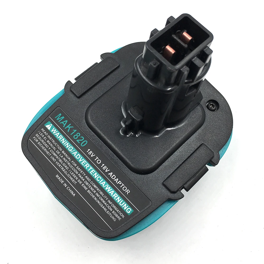 Makita 18V Lithium-ion Battery Converter Adapter BL1830 BL1860 BL1850 BL1840 BL1820 Used To Replace Dewalt18V NI-CD/NI-MH
Makita 18V Lithium-ion Battery Converter Adapter BL1830 BL1860 BL1850 BL1840 BL1820 Used To Replace Dewalt18V NI-CD/NI-MH