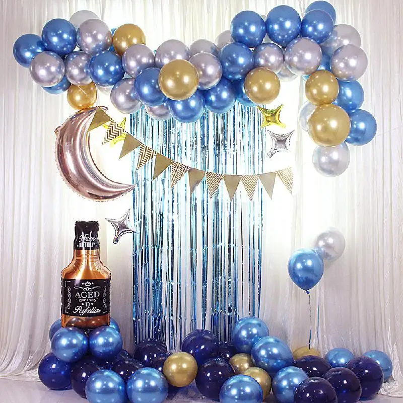 87pcs/bag Blue Balloon Chain Hanging Flag Whiskey Balloon Chain Set Party Decoration Venue Layout Props Holiday Supplies
87pcs/bag Blue Balloon Chain Hanging Flag Whiskey Balloon Chain Set Party Decoration Venue Layout Props Holiday Supplies