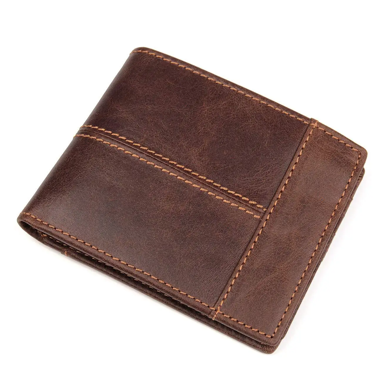 JIULIN 100% top quality cow genuine leather men wallets fashion splice purse dollar price carteira masculina original brand | Багаж и