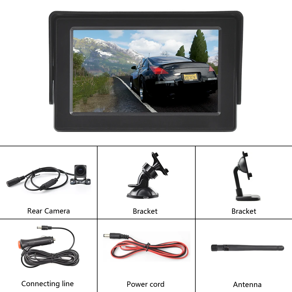 4.3inch Car Back-up Rear-view System Wireless Monitoring Auto Rear-view High Definition Camera Vehicle wireless reversing camera
4.3inch Car Back-up Rear-view System Wireless Monitoring Auto Rear-view High Definition Camera Vehicle wireless reversing camera