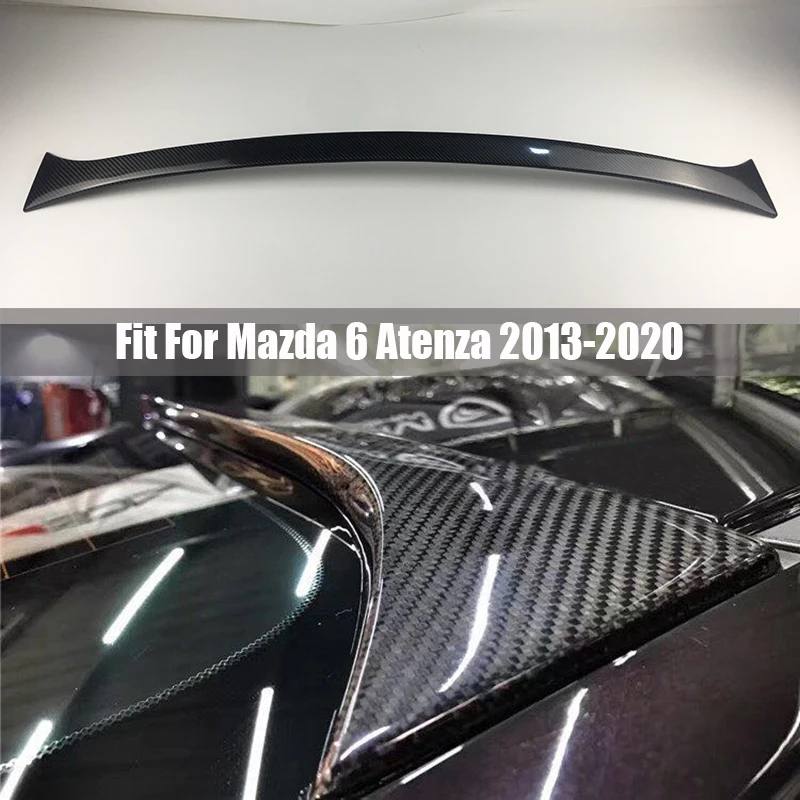 Real Carbon fiber top tail wing For Mazda 6 ATENZA 2013 2014 2020 spoiler tail fixed wing FRP material modified tail wing
Real Carbon fiber top tail wing For Mazda 6 ATENZA 2013 2014 2020 spoiler tail fixed wing FRP material modified tail wing