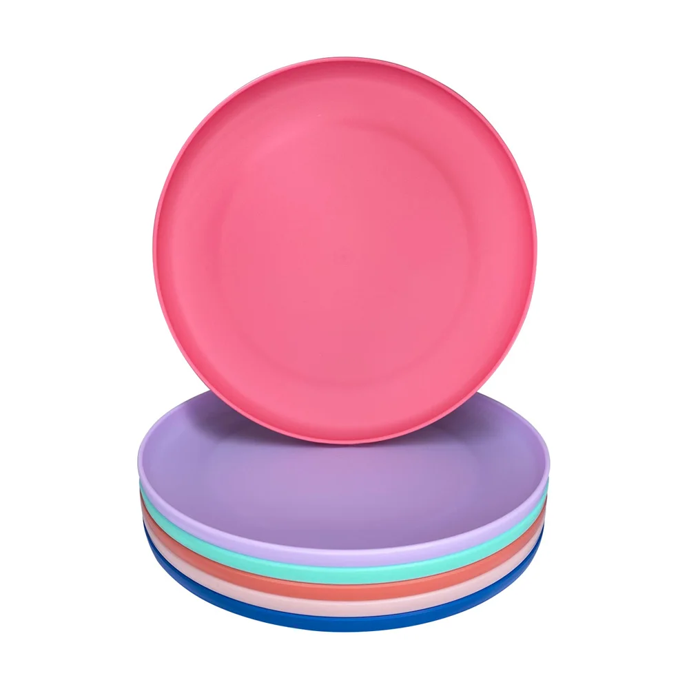 Set of 6 Light Weight PP Dinner/Lunch Plates Set,9.75-inch Round Unbreakable Plastic Salad Plates Picnic Plate for Holiday Party
Set of 6 Light Weight PP Dinner/Lunch Plates Set,9.75-inch Round Unbreakable Plastic Salad Plates Picnic Plate for Holiday Party
