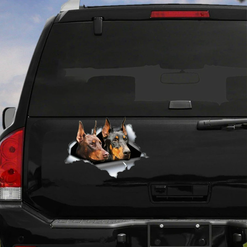 Car Sticker Decoration Bumper Motorcycle Sticker Black and Red Doberman 3D Tear Decoration Accessories Vinyl Waterproof PVC
Car Sticker Decoration Bumper Motorcycle Sticker Black and Red Doberman 3D Tear Decoration Accessories Vinyl Waterproof PVC