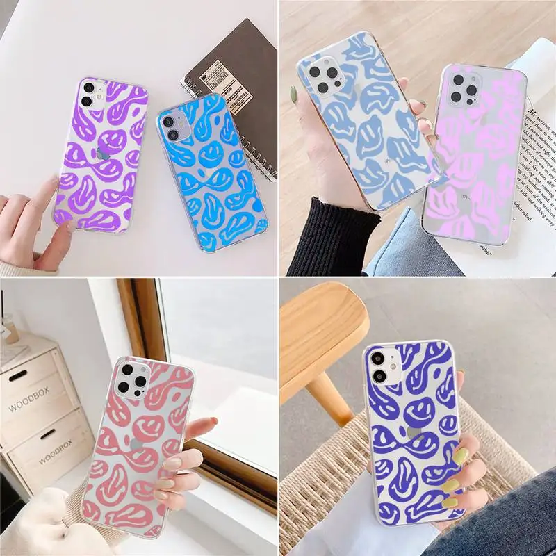smiley face colorful pattern Phone Case Transparent soft For iphone 12 11 13 7 8 6 s plus x xs xr pro max mini
smiley face colorful pattern Phone Case Transparent soft For iphone 12 11 13 7 8 6 s plus x xs xr pro max mini