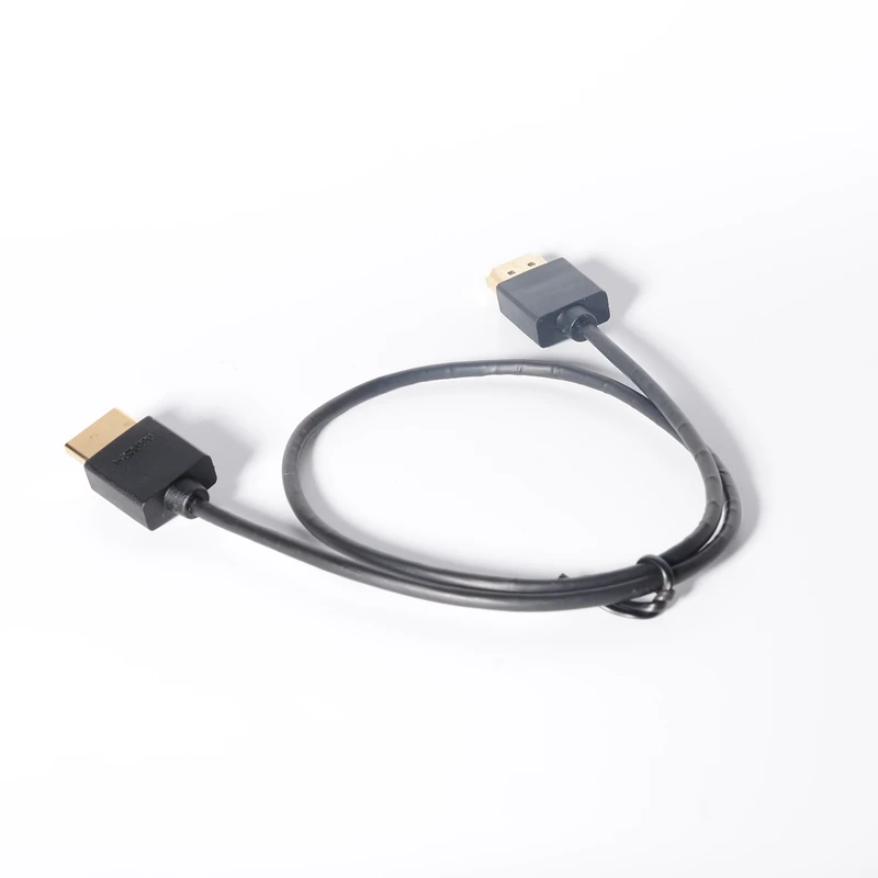 Совместимому с HDMI OD 3 0 мм супер мягкий тонкий кабель HDMI1.4 2k 1080p hd кабели