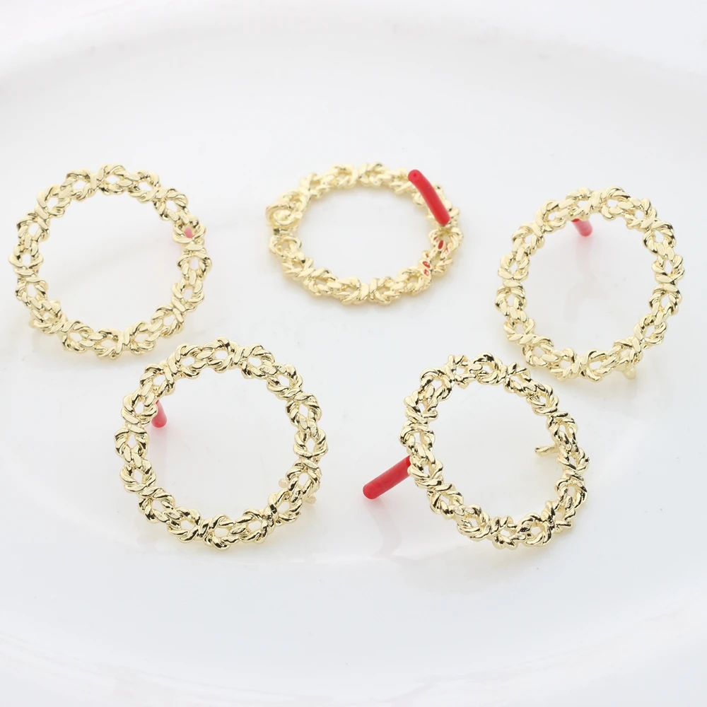 Zinc Alloy Big Hollow Round Circle Base Earrings Connector Charms 30mm 6pcs/lot For DIY Drop Earrings Making Accessories
Zinc Alloy Big Hollow Round Circle Base Earrings Connector Charms 30mm 6pcs/lot For DIY Drop Earrings Making Accessories