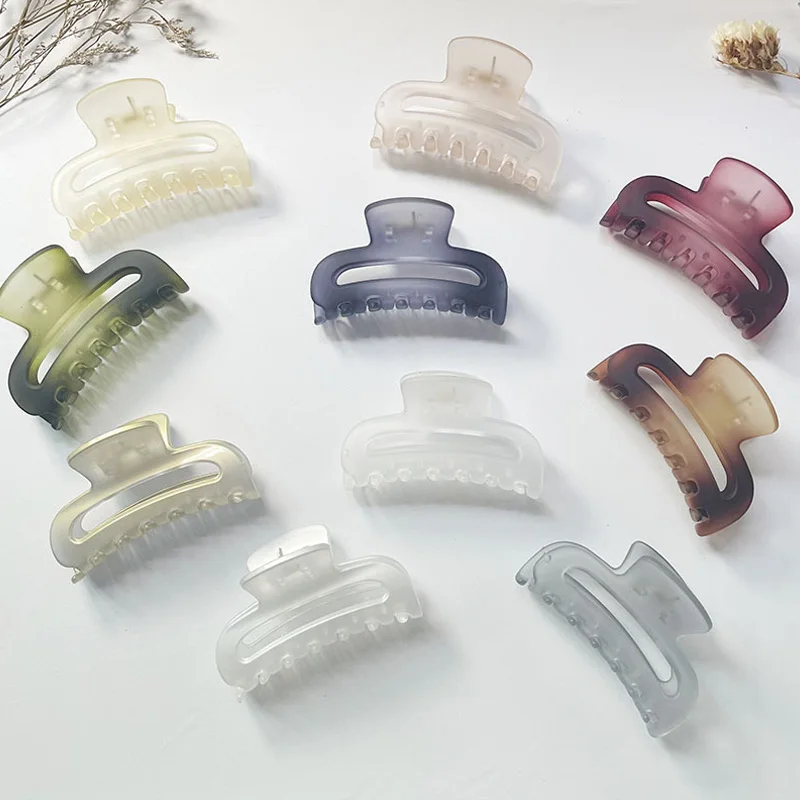 1Pc Korean Solid Hair Claws Elegant Clear Acrylic Hair Clips Hairpins Barrette Headwear For Women Girls Hair Accessories Gifts
1Pc Korean Solid Hair Claws Elegant Clear Acrylic Hair Clips Hairpins Barrette Headwear For Women Girls Hair Accessories Gifts