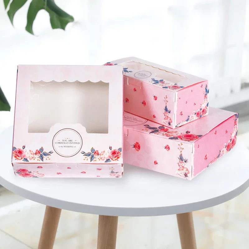 20pcs Paper Wedding Favor Gift Box Kraft Paper Cookies Candy PVC Windows Boxes Birthday Party Supply Accessories Box Packaging
20pcs Paper Wedding Favor Gift Box Kraft Paper Cookies Candy PVC Windows Boxes Birthday Party Supply Accessories Box Packaging