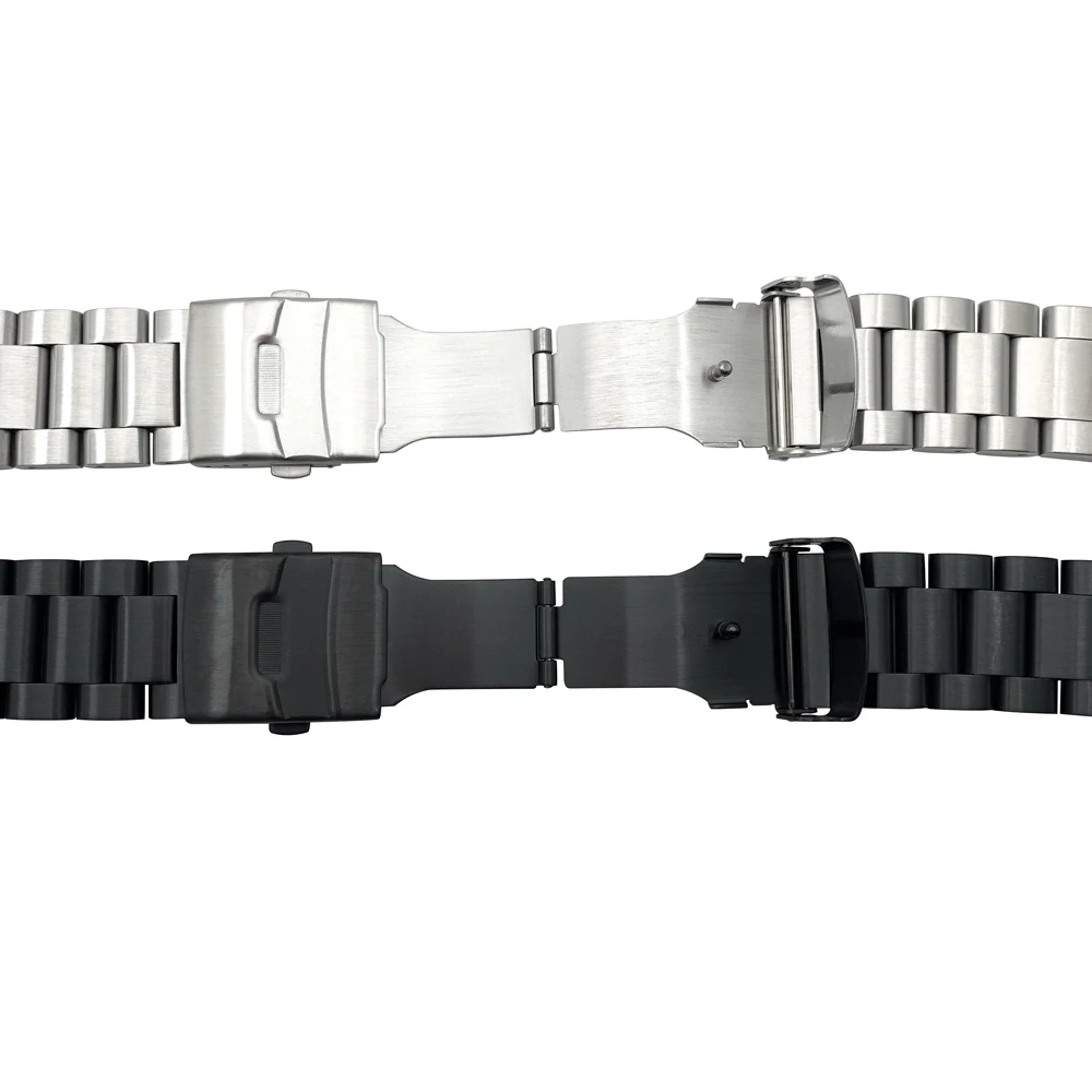 22mm 24mm 26mm Thickening 5.5mm Stainless Steel Watch Bracelet Strap Women Men Silver Solid Metal Watch Band Strap Accessories
22mm 24mm 26mm Thickening 5.5mm Stainless Steel Watch Bracelet Strap Women Men Silver Solid Metal Watch Band Strap Accessories
