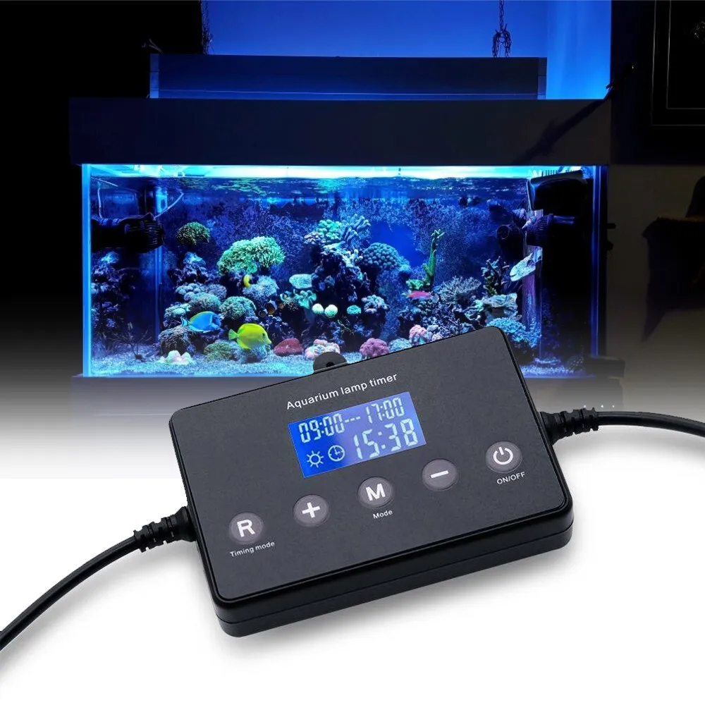 Aquarium LED Light Controller Modulator Fish Tank Lamp Digital Dimmer Sunrise Sunset Intelligent Light Timing Dimming System
Aquarium LED Light Controller Modulator Fish Tank Lamp Digital Dimmer Sunrise Sunset Intelligent Light Timing Dimming System