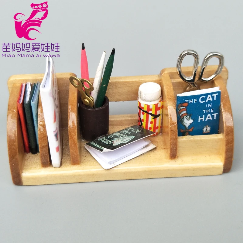 Doll house DIY decoration accessories mini Stationery on desk tool for 1/6 BJD ob11 blythe barbie doll furniture accessories
Doll house DIY decoration accessories mini Stationery on desk tool for 1/6 BJD ob11 blythe barbie doll furniture accessories